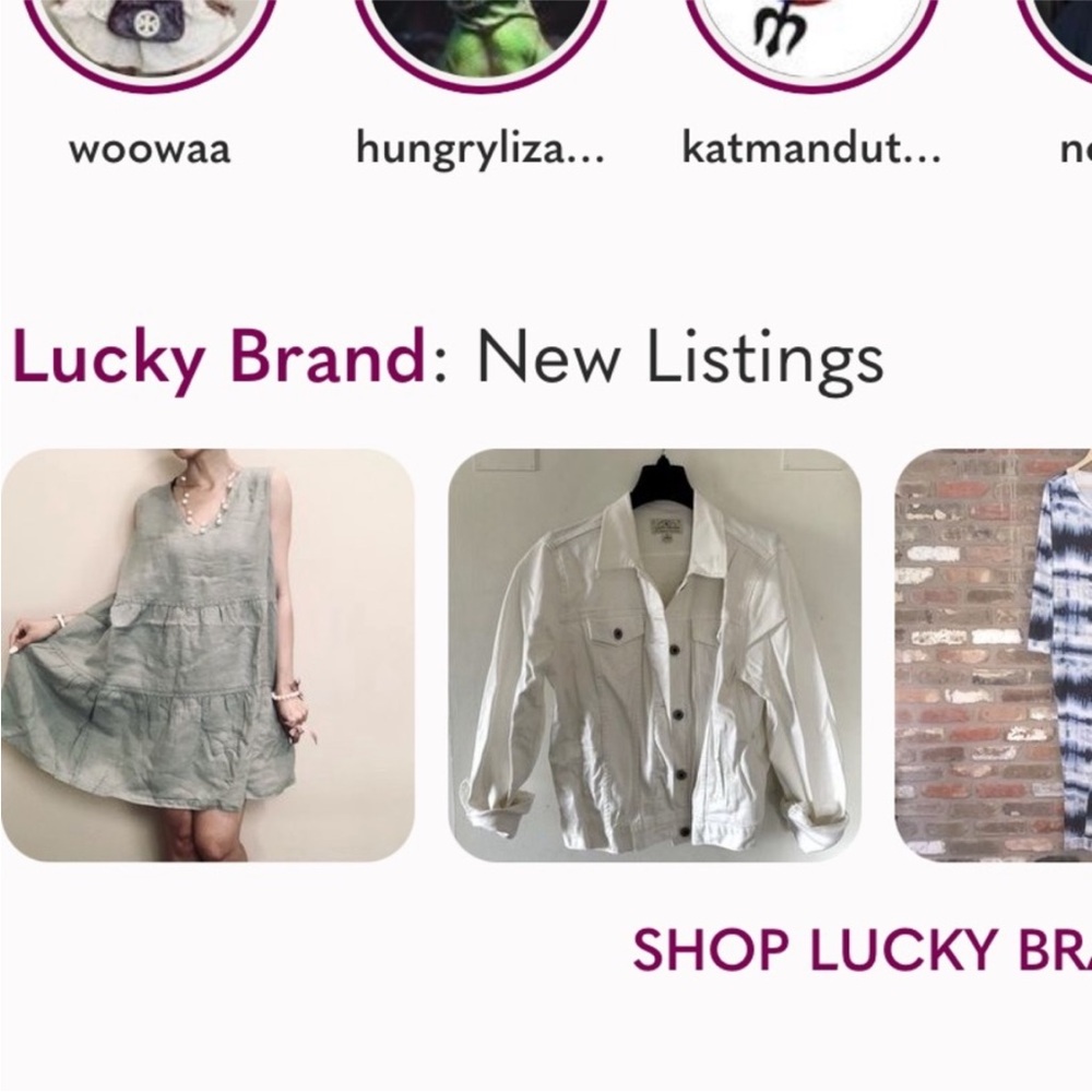 Brand New 100% linen dress  Lucky brand - Picture 7 of 13